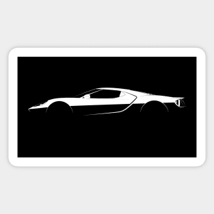 Ford GT (2017) Silhouette Sticker